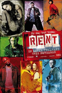 Soundtrack to rent musical